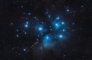 Sterrencluster Pleiaden laten zien